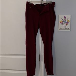 Marroon Aeropostale Jeggings